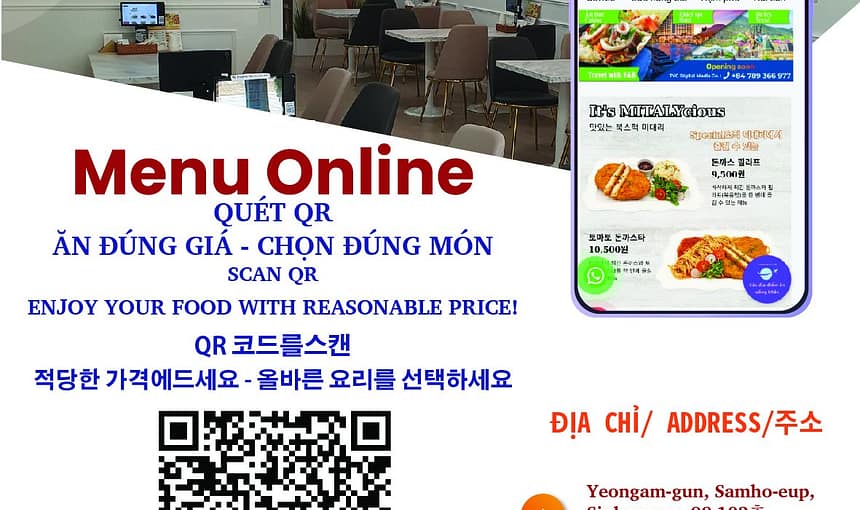 Menu Online – Công cụ quảng cáo thông minh cho quán ăn, nhà hàng trên hệ sinh thái HDBank